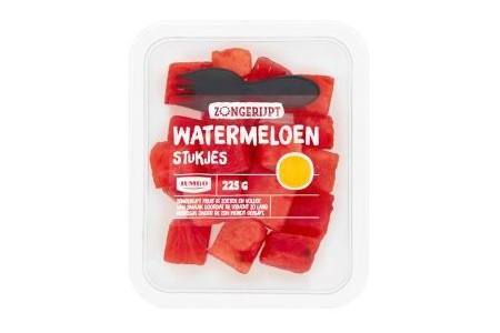 jumbo zongerijpte watermeloen stukjes