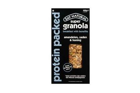 eat natural super granola protein packed