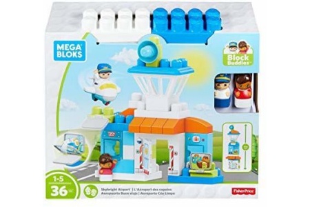 fisher price mega bloks vliegveld skybright