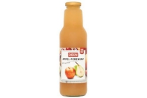 deen appel peren sap in glazen fles 750 ml