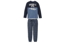 livergy heren pyjama blauw