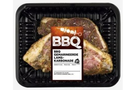 ah bbq gemarineerde lamskarbonade