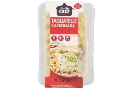 daily chef tagliatelle carbonara