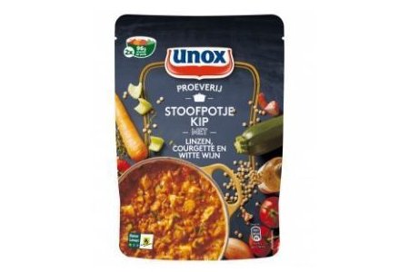 unox stoofpotje kip