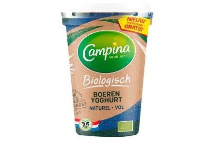 campina biologisch boeren yoghurt