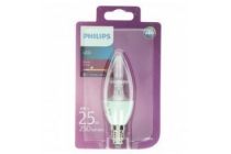 philips led 25w b35 e14 helder