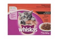 whiskas junior multipak 12 pak