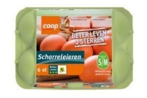 coop scharreleieren beter leven 3 sterren