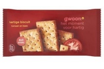 g woon hartige biscuit kaas tomaat