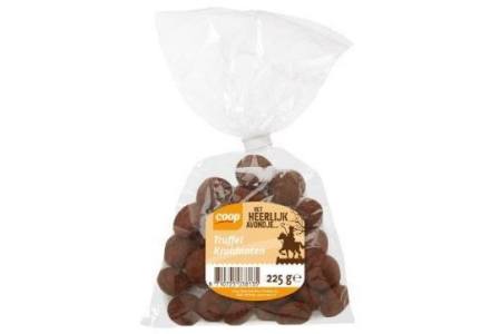 coop chocolade kruidnoten truffel