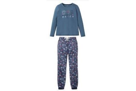 dames fleece pyjama