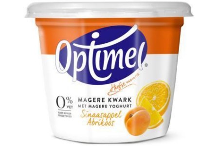 optimel magere kwark sinaasappel abrikoos