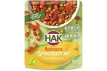 hak mexicaanse groenteschotel