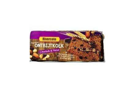 luxe ontbijtkoek rivercote chocolade en noten