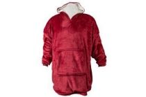 huggle hoodie rood