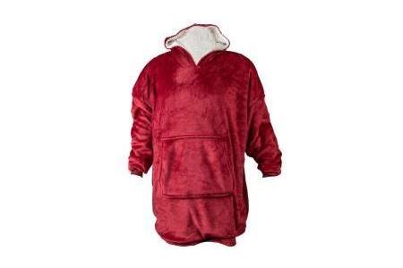 huggle hoodie rood