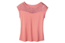 top met pailletten roze