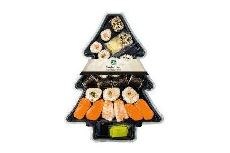 sushi kerstboom