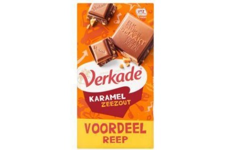 verkade voordeelreep karamel zeezoet