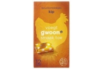 g woon bouillonblokjes kip