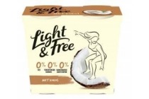 light en free yoghurt kokos