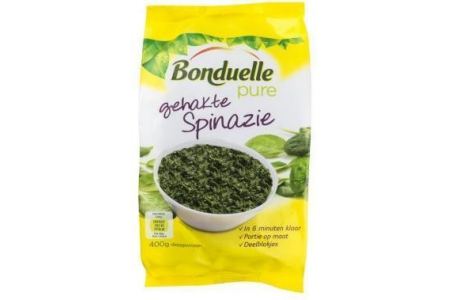 bonduelle gehakte spinazie