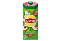 lipton ice tea green white peach