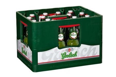 grolsch premium pilsener beugel krat 16 x 45 cl