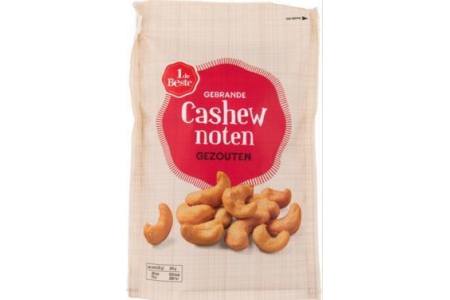 1 de beste cashewnoten gezouten