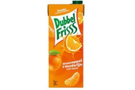 dubbelfrisss sinaasappel en mandarijn