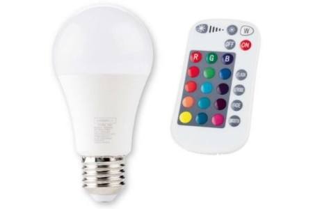 led lamp met kleureffect