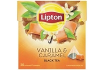 lipton vanilla en caramel black tea