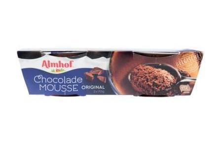 almhof chocolademousse duo 2x70 g