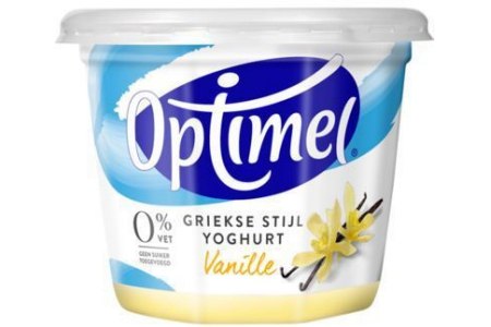 optimel yoghurt griekse stijl vanille