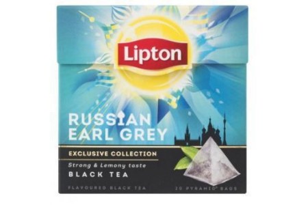 lipton zwarte thee russian earl grey