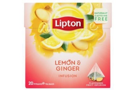 lipton kruiden thee infusie lemon ginger 20 stuks 40 g