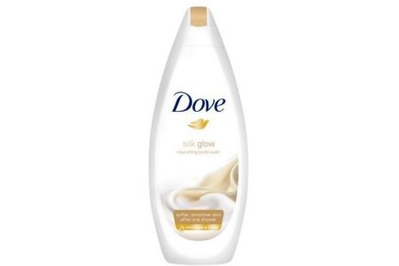 dove douchecreme silk glow