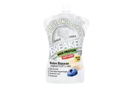 melkunie breaker bosbes banaan high protein 200 gram