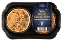 verse mini quiche mediterraans