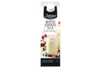 witte chocolade vla