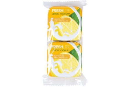 fruit yoghurt pastilles 2 pack lemon yoghurt