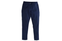 stretchbroek blauw