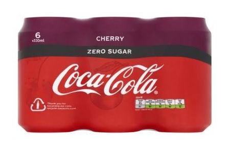 coca cola zero sugar cherry