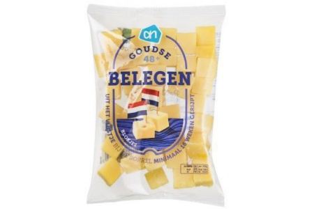 ah goudse kaas belegen 48 blokjes