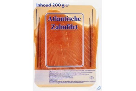 gerookte atlantische zalmfilet