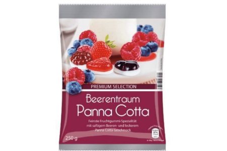 premium fruitgums bessen panna cotta