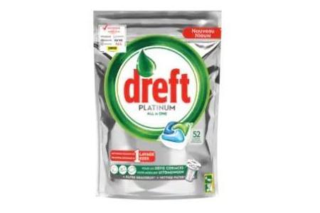 dreft platinum vaatwascapsules 52 capsules