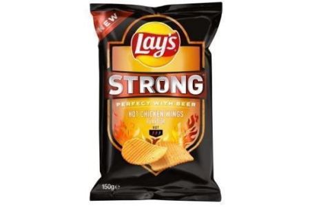 lay s strong hot chicken wings chips