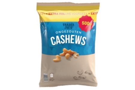 ongezouten cashewnoten