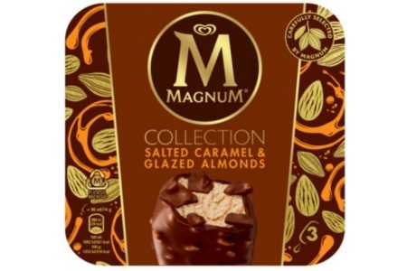 magnum salted caramel glazed almond